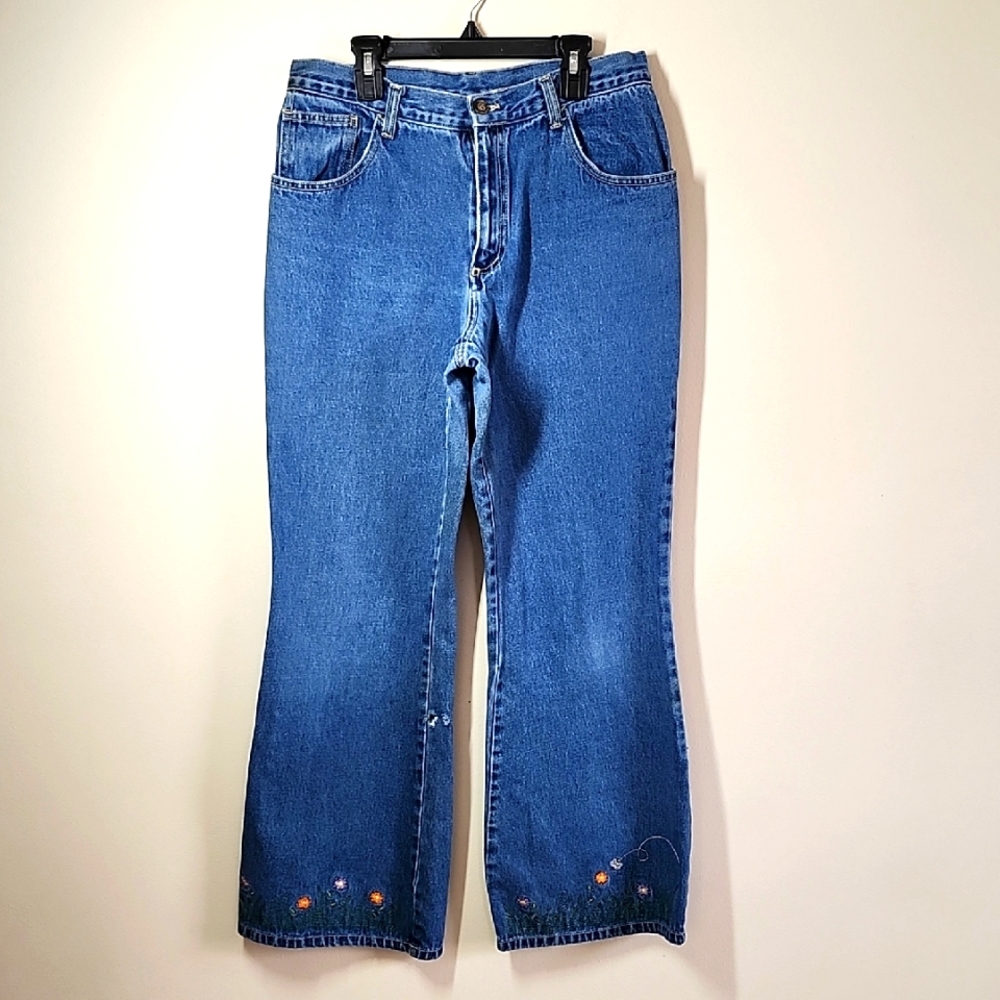 Second Generation Vintage Denim Jeans Women's Jeans Bootcut Medium Wash Read